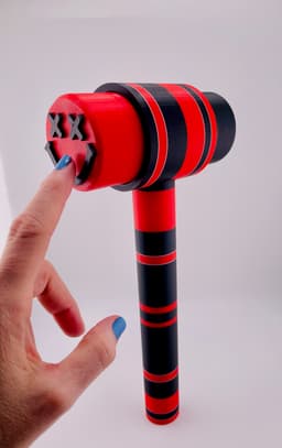 Harlequin's Hammer Double Clicker 3d model