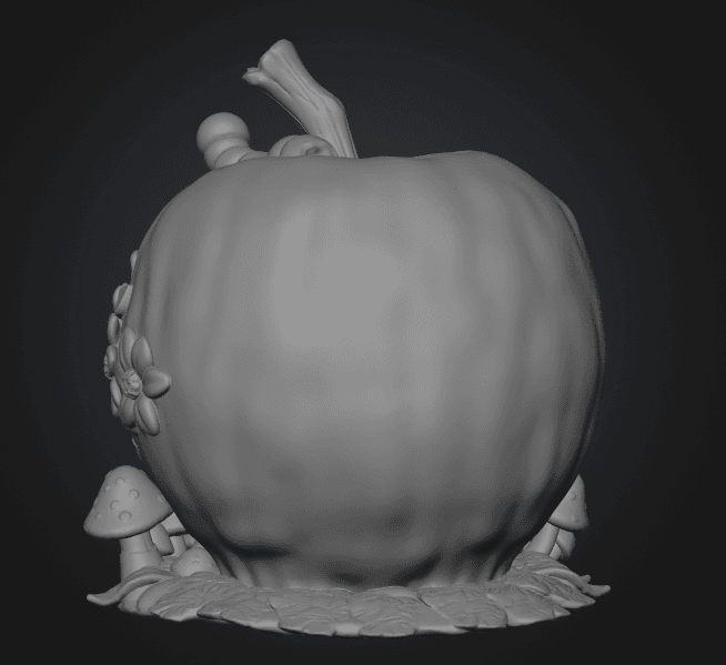 Enchanted Apple Cottage STL File 3D Printable 3d model