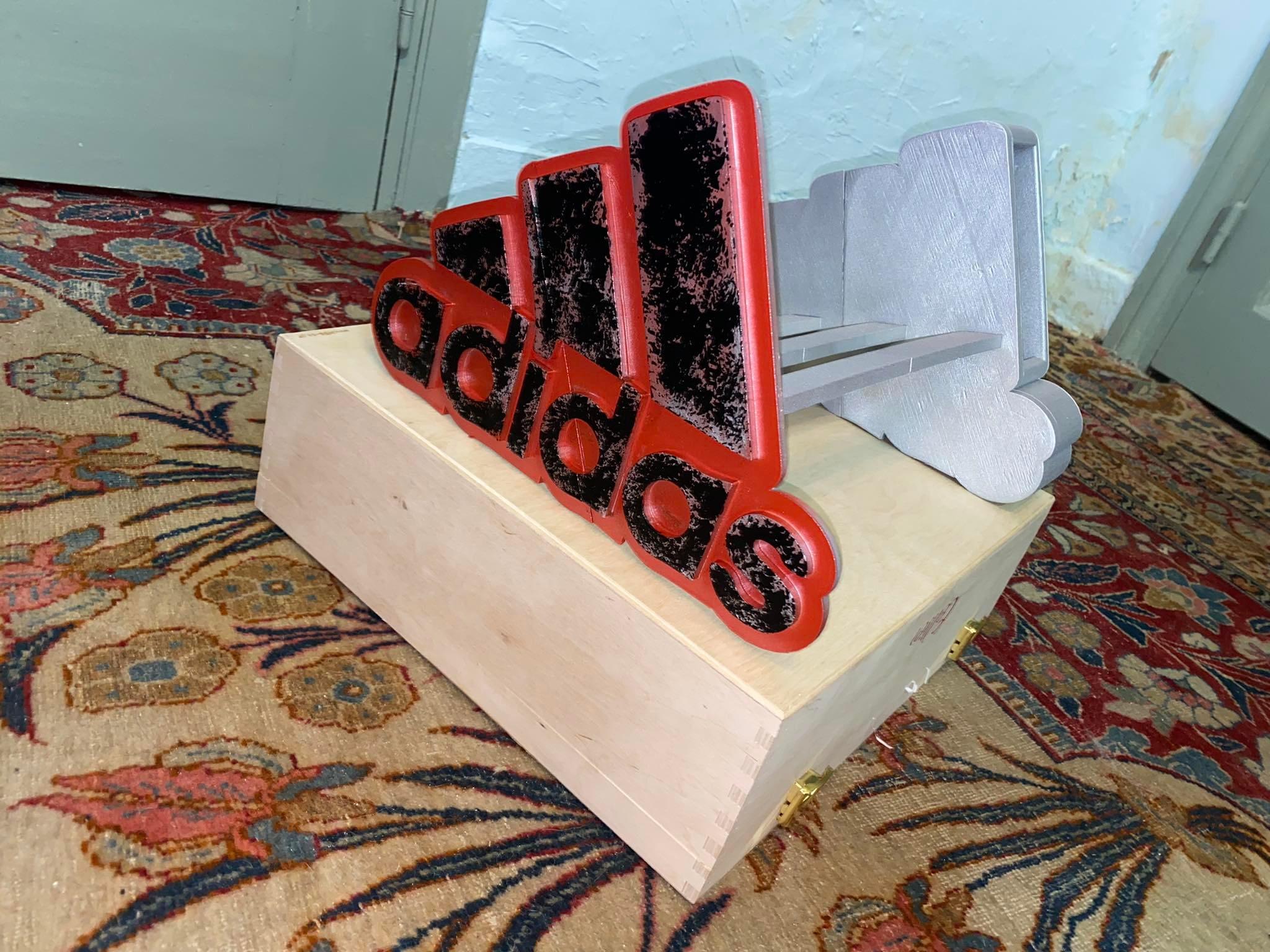 Adidas Shoe Display 3d model