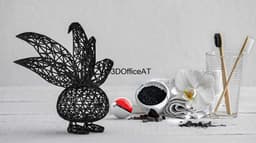 #043 Oddish Pokemon Wiremon Figure 3d model