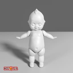 Kewpie American Doll Articulated 3d model