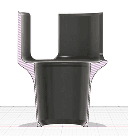 Car Cup Holder Adapter for 64oz Stanley Tumbler | 3D PRINTABLE FILE | Fits Large Bottles 110–119 3d model