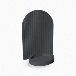 Earring & Jewellery Stand | Minimalist Japandi 3d model