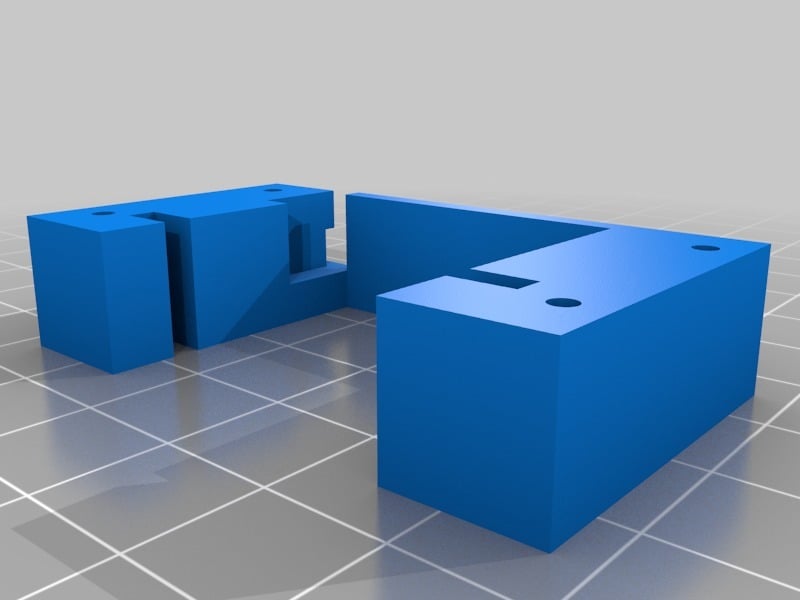 Support Servo Hitec 82MG 3d model