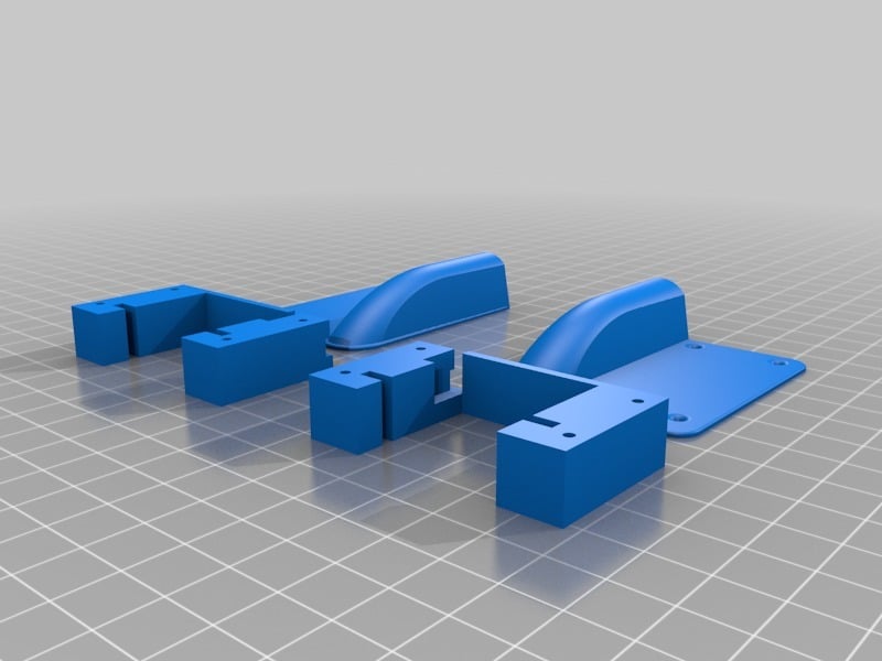 Support Servo Hitec 82MG 3d model