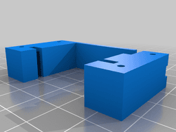 Support Servo Hitec 82MG 3d model