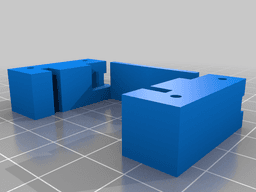 Support Servo Hitec 82MG 3d model