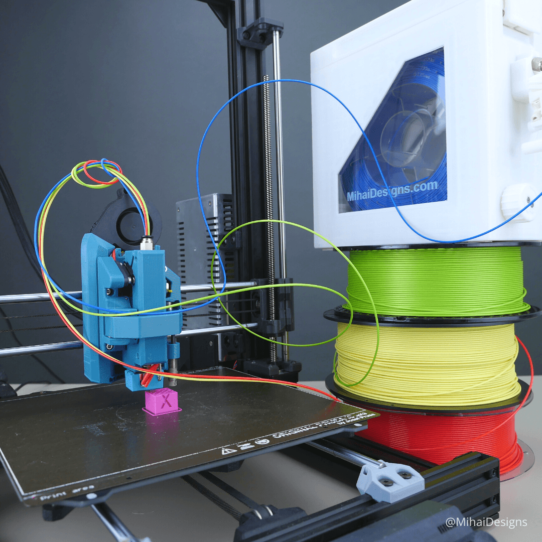 Mihai's DryBox - How not to print multi material ๐ - 3d model