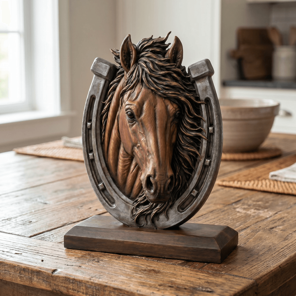 Majestic Horse Sculpture 3d model