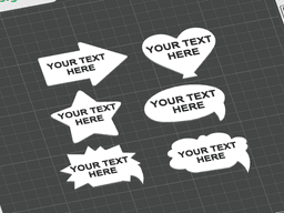 Ultimate Signs Maker - Custom 3D Printable Signs & Labels with Magnet & Clip System STL/3MF 3d model