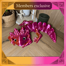XXL Axolotl - Members Exclusive 3d model