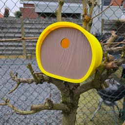 Birdhouse oval 3d model