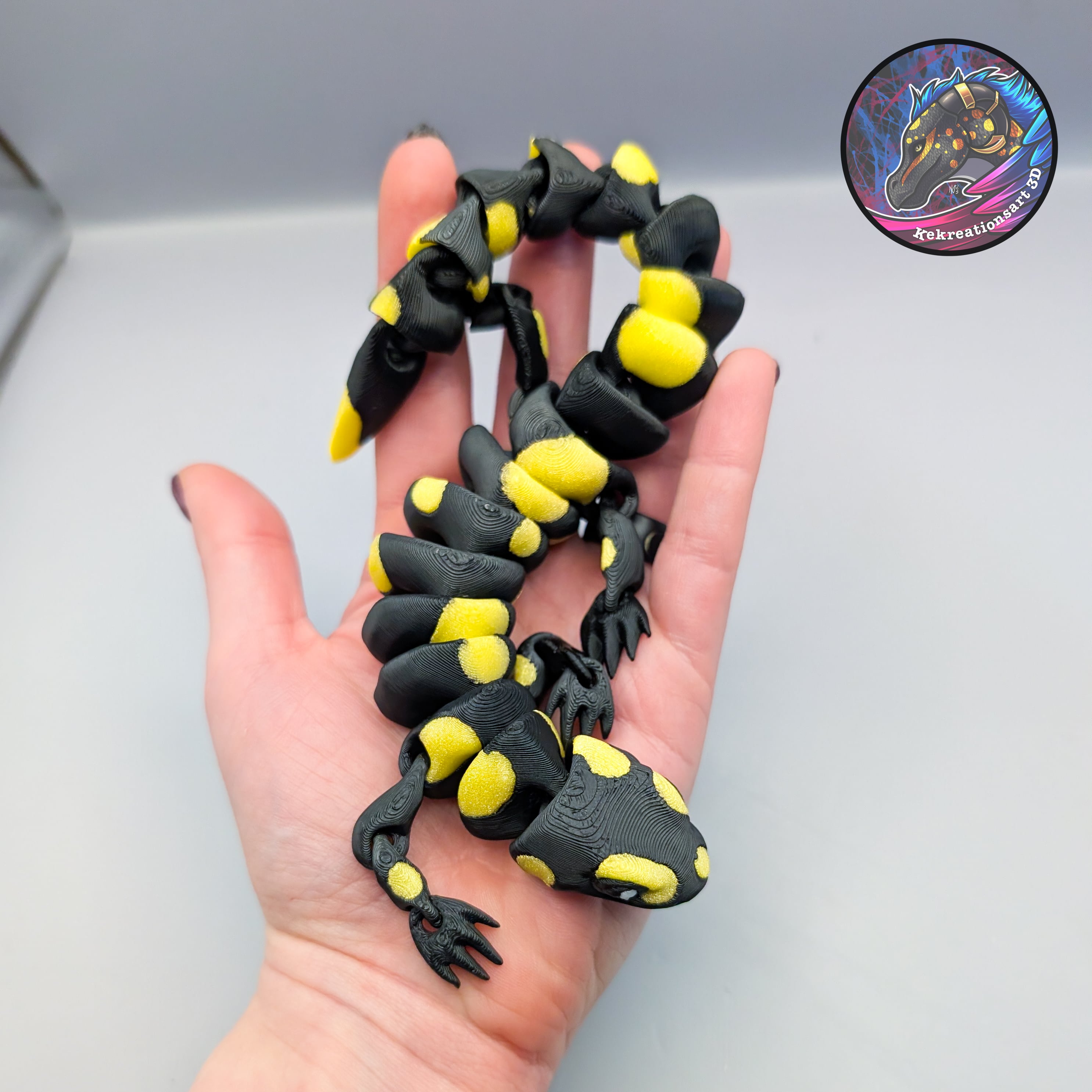 flexi salamander 3d model