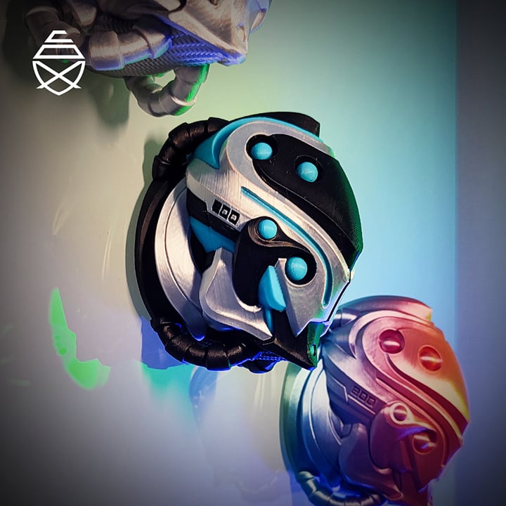 Omega Wall 3d model
