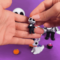 Jack Skellington Flexi Articulated, Toy, Keychain & Keychain 3d model
