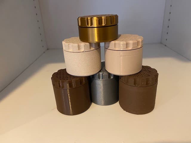 Silica Gel Holder For Small Beads 3d model