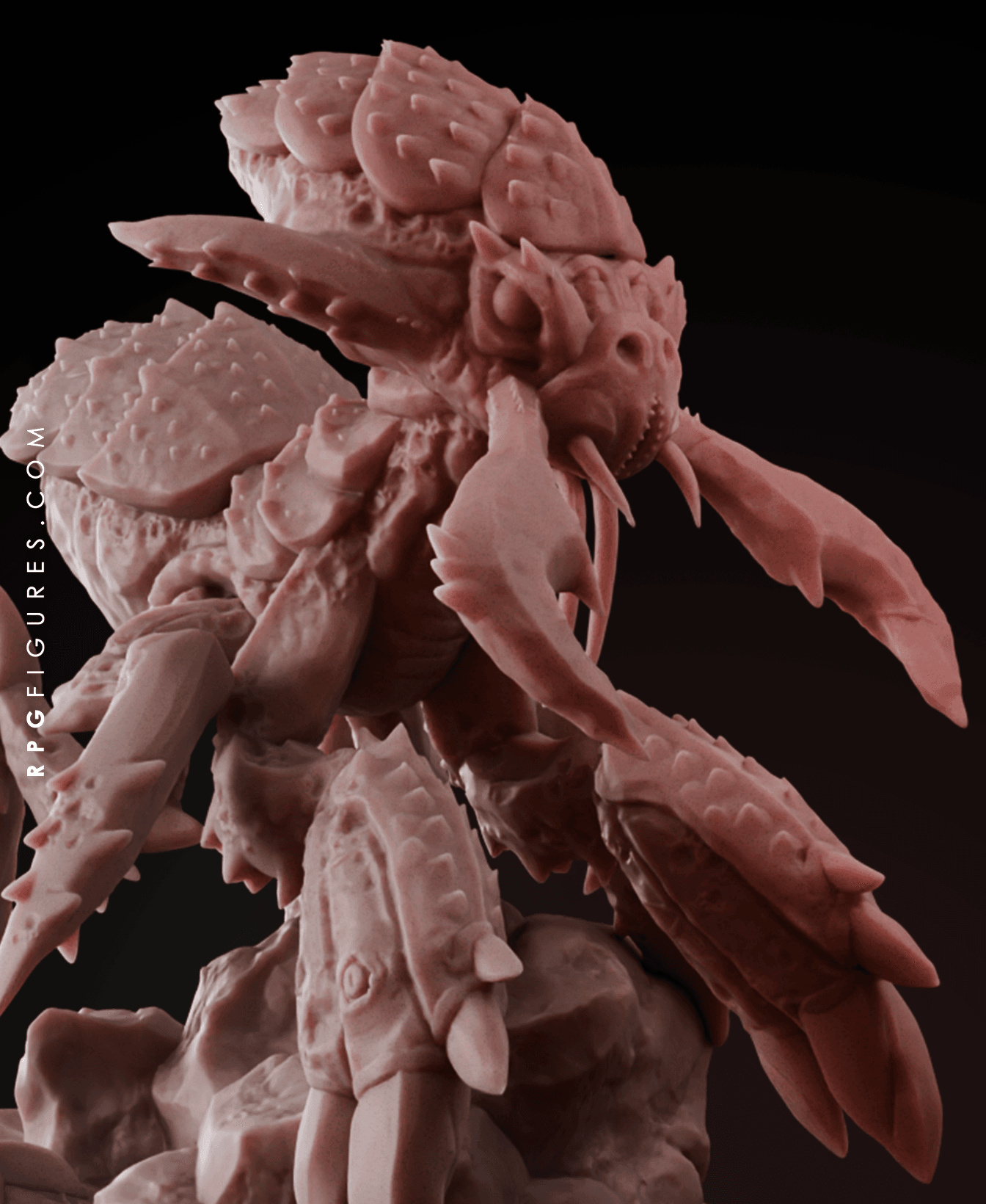 Ankheg Creepy D&D Creature - with Free Monsters Series Pdf - Epic Dark Fantasy Beast Horror 3d model