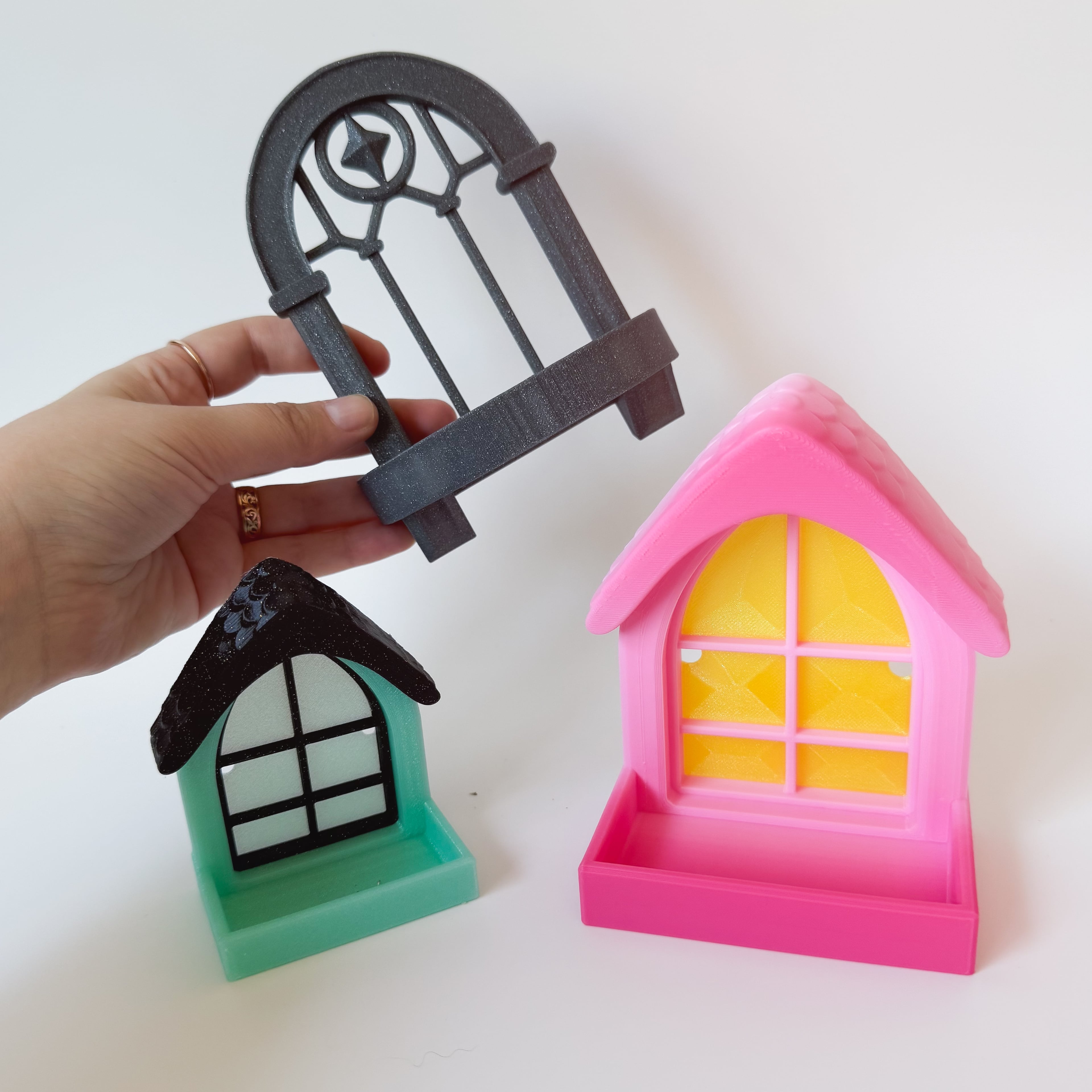 Cottage Window shelf 3d model