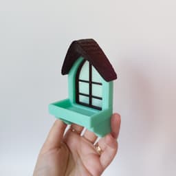 Cottage Window shelf 3d model