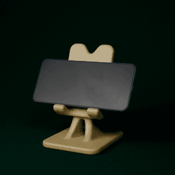 Minimalistic Phone Stand | Phone Holder Stand 3d model
