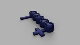Mini tolerance test 3d model