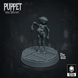 Puppet 04 (25mm Base) 3d model