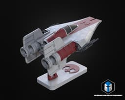 A-Wing Vehicle Kit Card - 3D Print Files 3d model