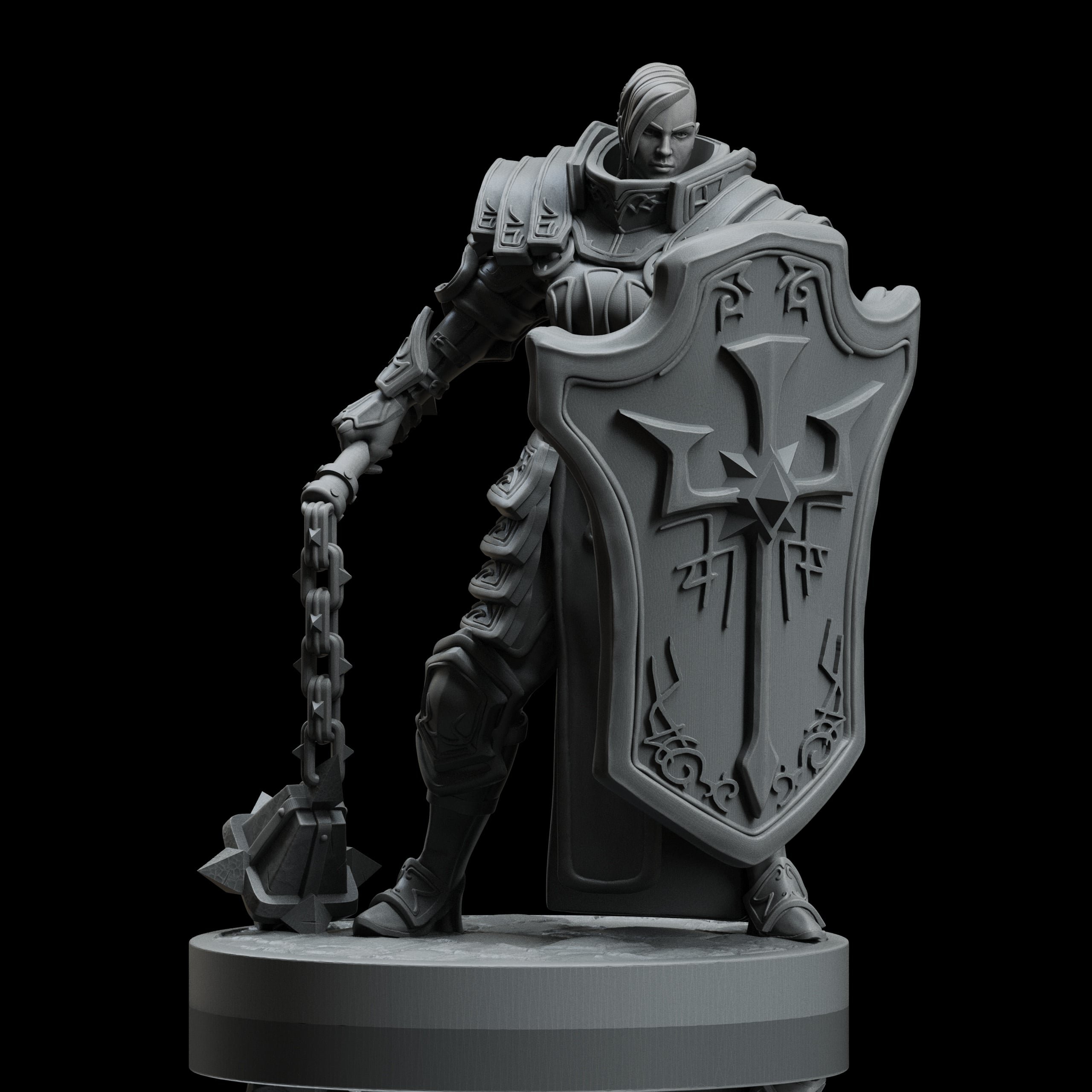 Johanna - Diablo (Pre-Supported) 3d model