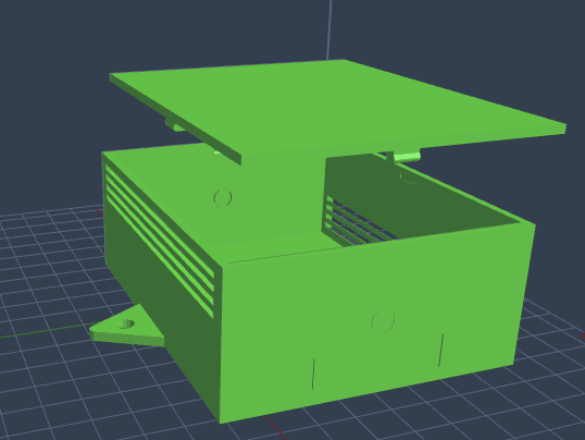  Box for electronic projects 3d model