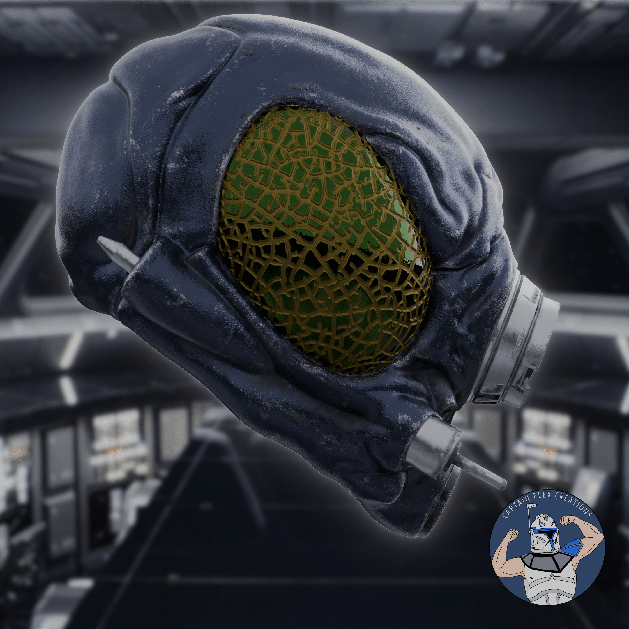 4LOM Wearable Helmet 3d model