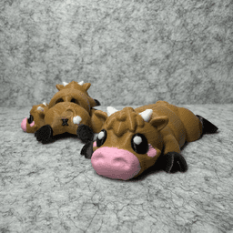 Cow Booty Flexi 3d model