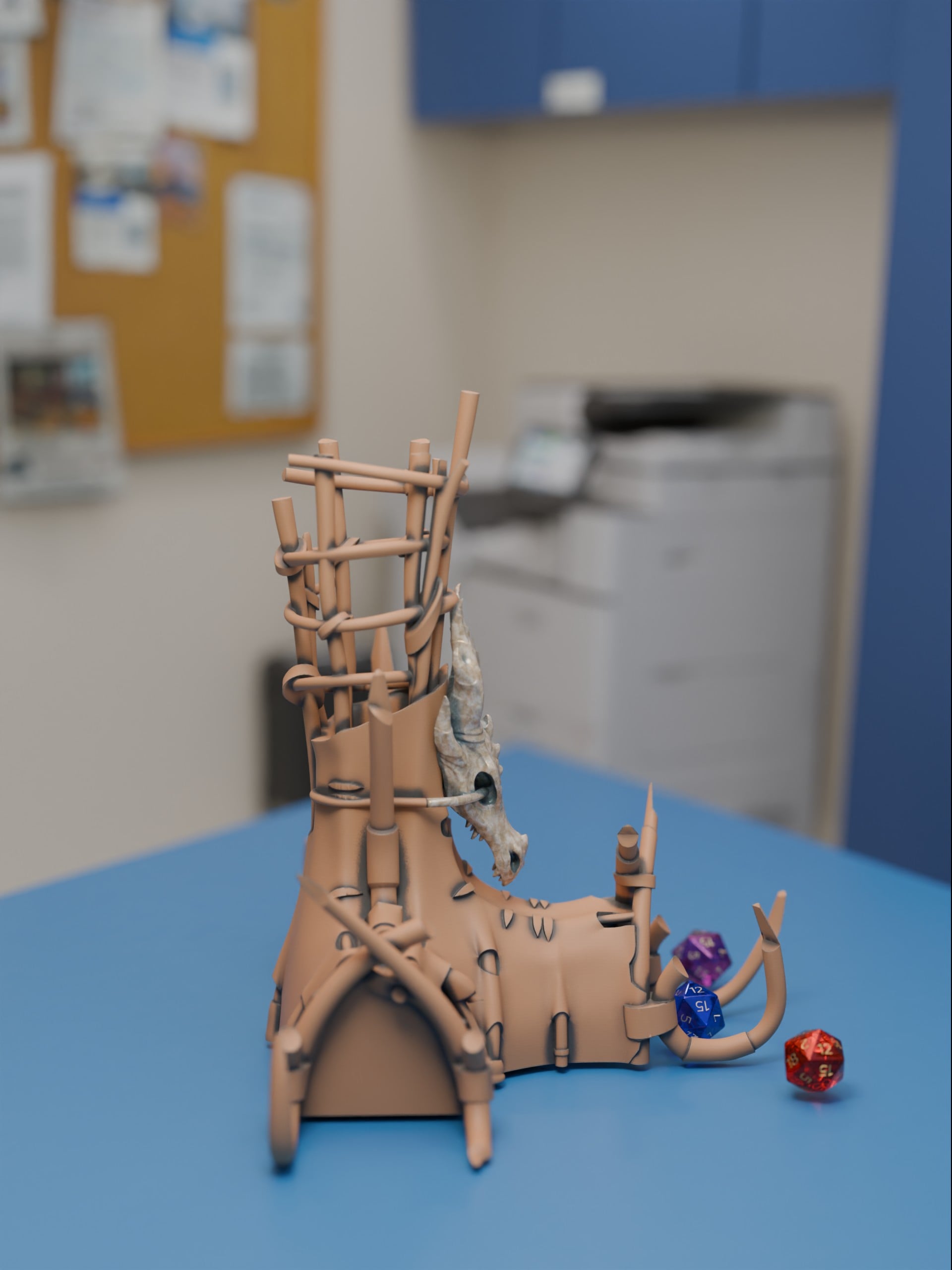 Orc Hut Dice TowerBase 3d model