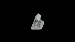 Covered Footbridge STL - Printable D&D Tabletop Terrain 3d model