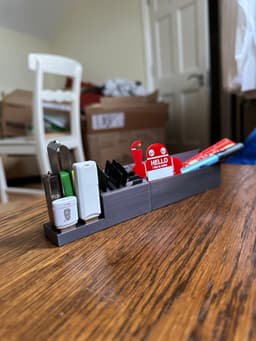USB, Micro SD & SD Card Holder - BackToSchool - Desk Tidy 3d model