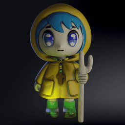 Luce The Vatican Mascot, Lux The lightsworn + / 3MF Multicolor Files For AMS included ) 3d model