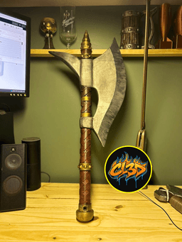 Diablo II Great Axe Cosplay / Prop 3d model