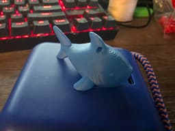 Cartoon Shark charm 3d model