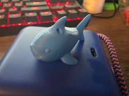 Cartoon Shark charm 3d model