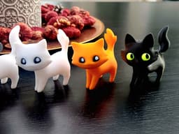 Cutie Kittys & Halloween Collection 3d model