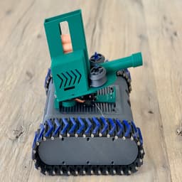 Nerf Dart Launcher for the FPV-Rover 3d model