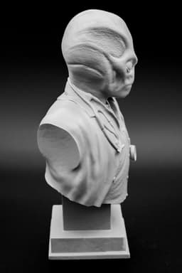 Resident Alien Bust.stl 3d model