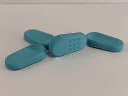 The R7 Heart Worry Stone | Ergonomic "Edge-Print" Edition | R7Makers 3d model