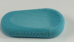 The R7 Heart Worry Stone | Ergonomic "Edge-Print" Edition | R7Makers 3d model