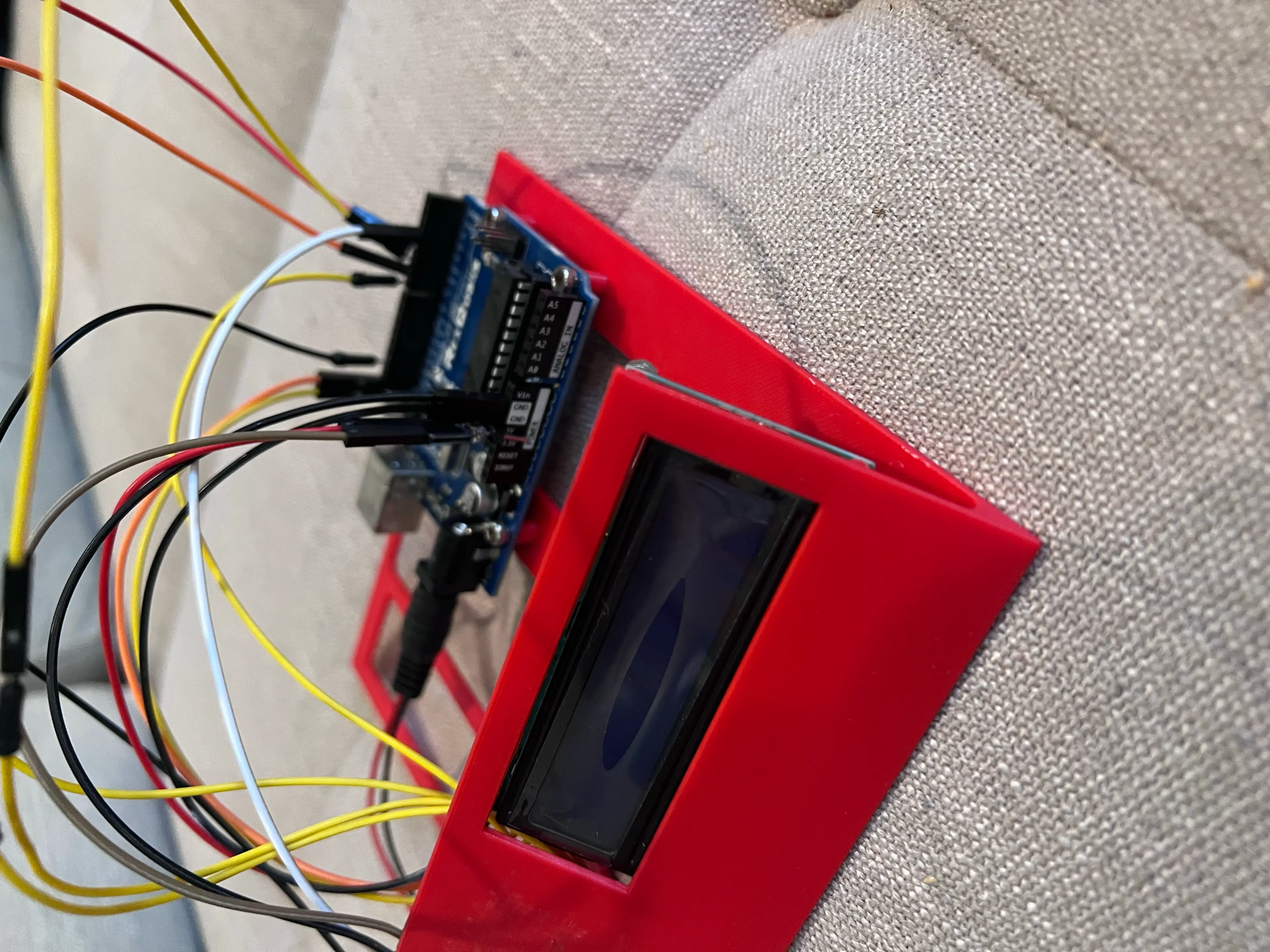 Arduino Uno Lcd Holder 3d model