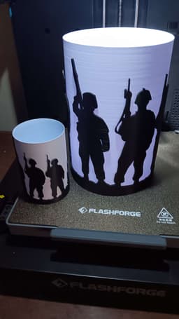 solder silhouette lantern.stl 3d model