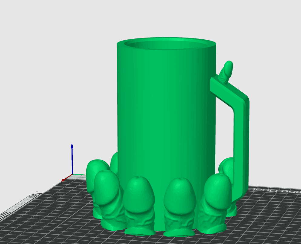 Remix of Blank Can Cup RETURNS! 3d model