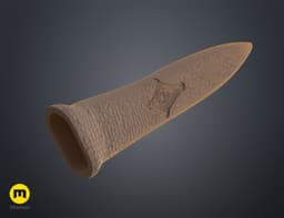 Stilgar Crysknife Sheath 3d model