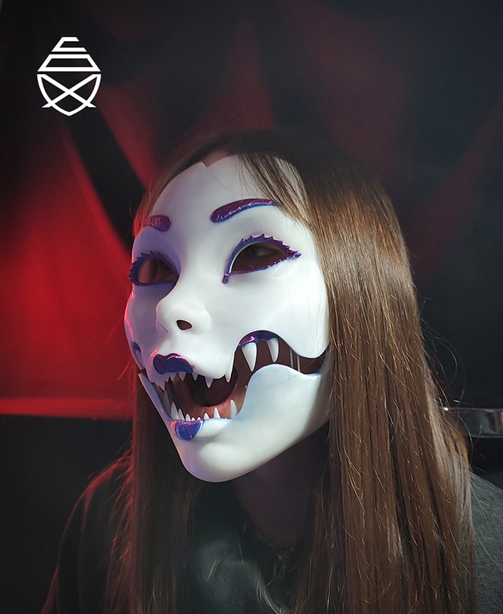 Geisha Mask 3d model