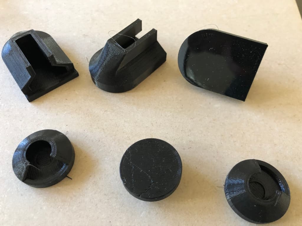 F Clamp Pad 3d model