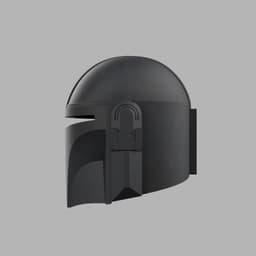 Mandalorian Helmet - Star Wars 3d model
